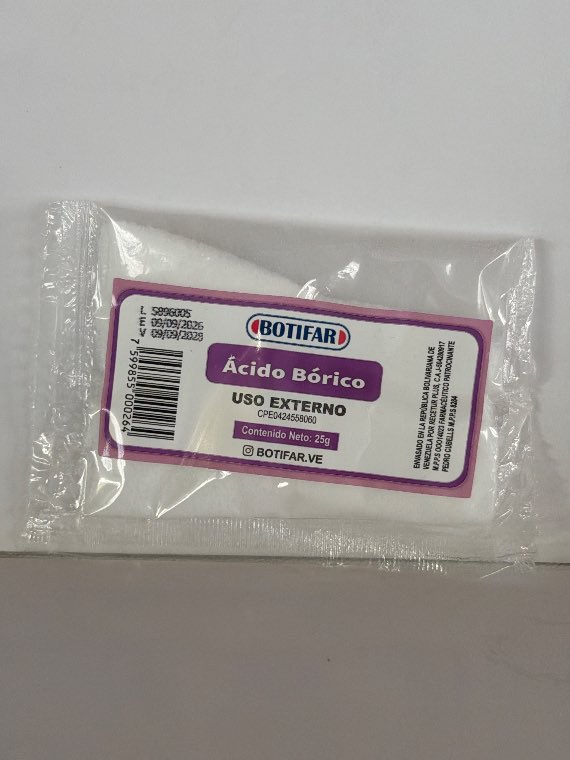 ACIDO BORICO X 25 GR