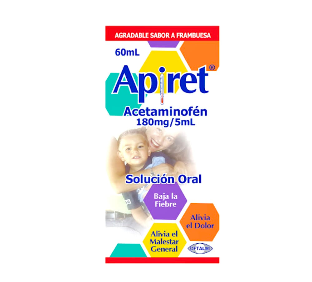 APIRET 180/5ML SOLUCION ORAL  60ML