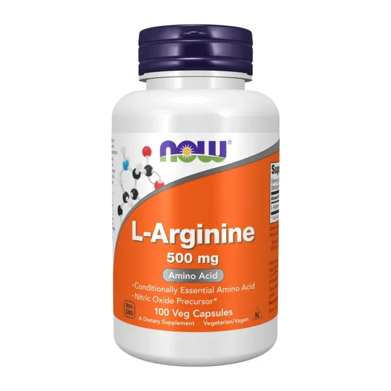 L-ARGININE 500MG X 100 CAP NOW