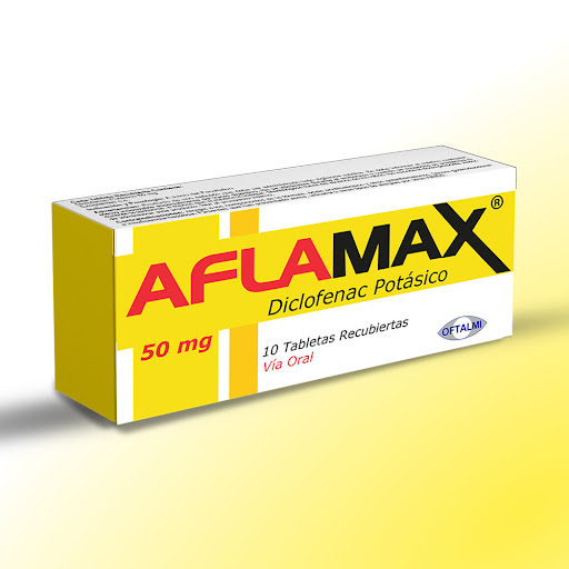 AFLAMAX 50MG X 10 TABLETAS OFTALMI