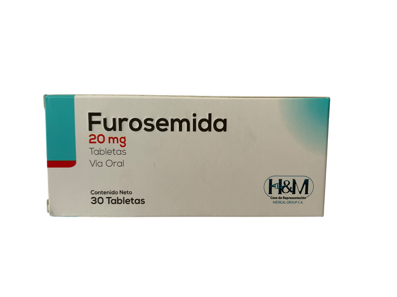 FUROSEMIDA 20MG X 30 TAB H&M
