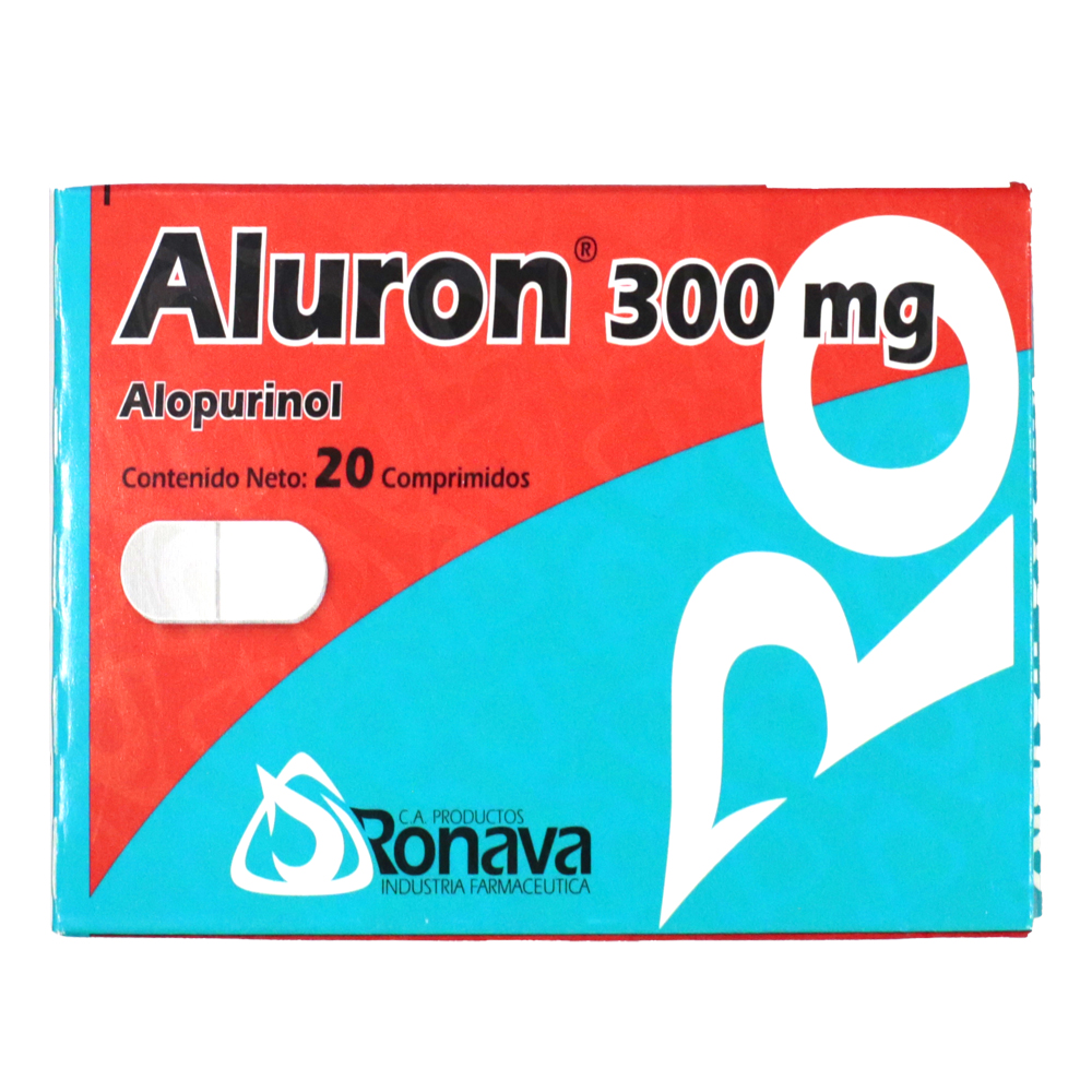 ALURON 300MG X 20 TAB (ALLUPURINOL) RONAVA