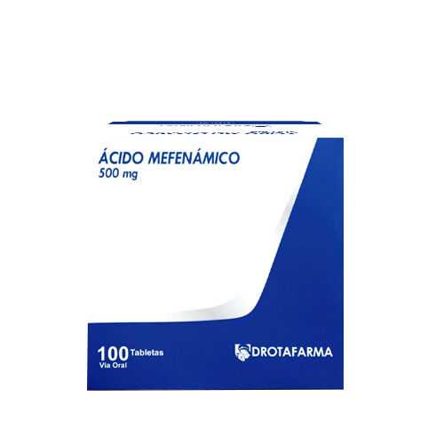 ACIDO MEFENAMICO 500MG X 10 TABLETAS DROTAFARMA