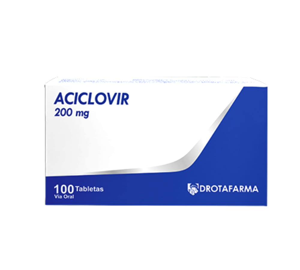 ACICLOVIR 200MG X 10 TAB DROTAFARMA