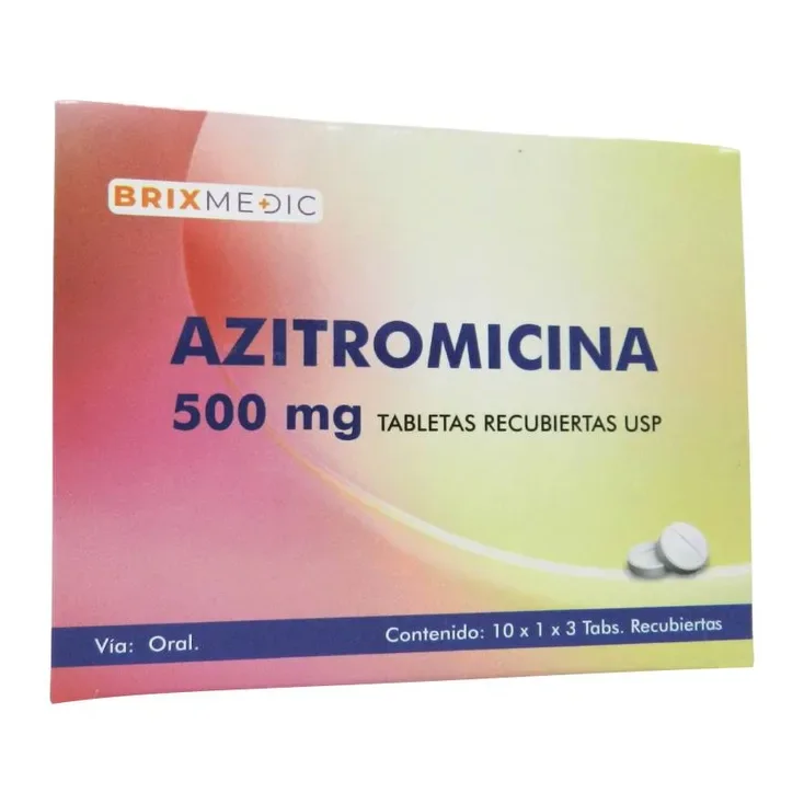 AZITROMICINA 500 MG X 3 TAB BRIXMEDIC