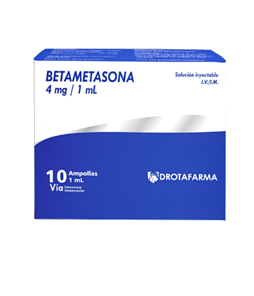 BETAMETASONA 4MG/1ML AMP IM/IV DROTAFARMA