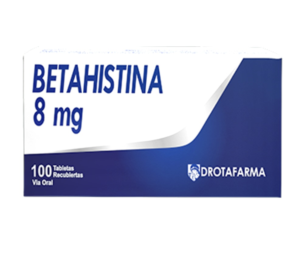 BETAHISTINA 8MG X 10 TAB