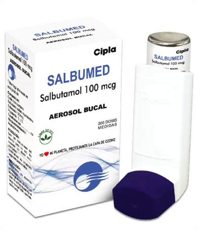 SALBUMED(SALBUTAMOL INH) 100MCG 200 DOSIS