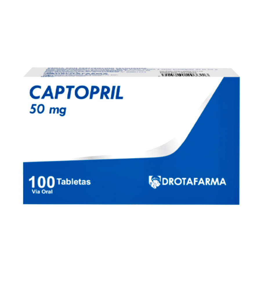 CAPTOPRIL 50 MG BLISTER X 10 TAB DROTAFARMA