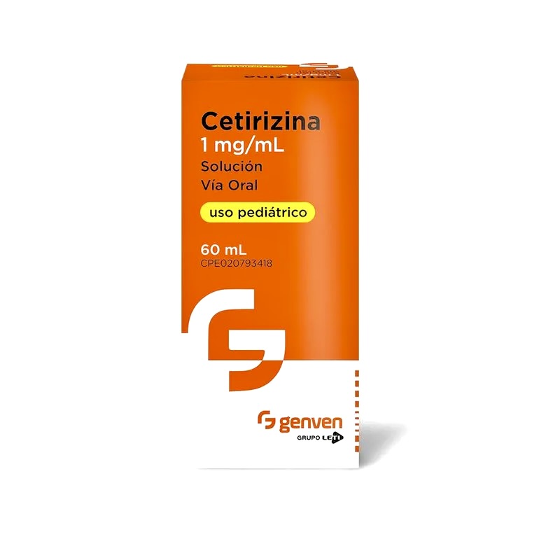 CETIRIZINA 1MG/ML SOLUCION ORAL X 60 ML GENVEN