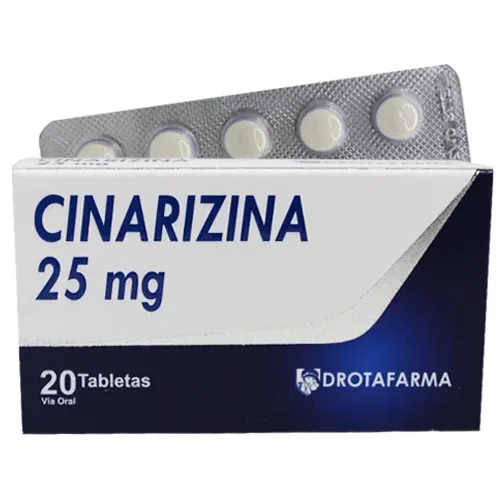 CINARIZINA 25MG X 20 TAB DROTAFARMA