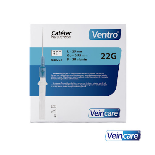 CATETER INTRAVENOSO 22G (JELCO)
