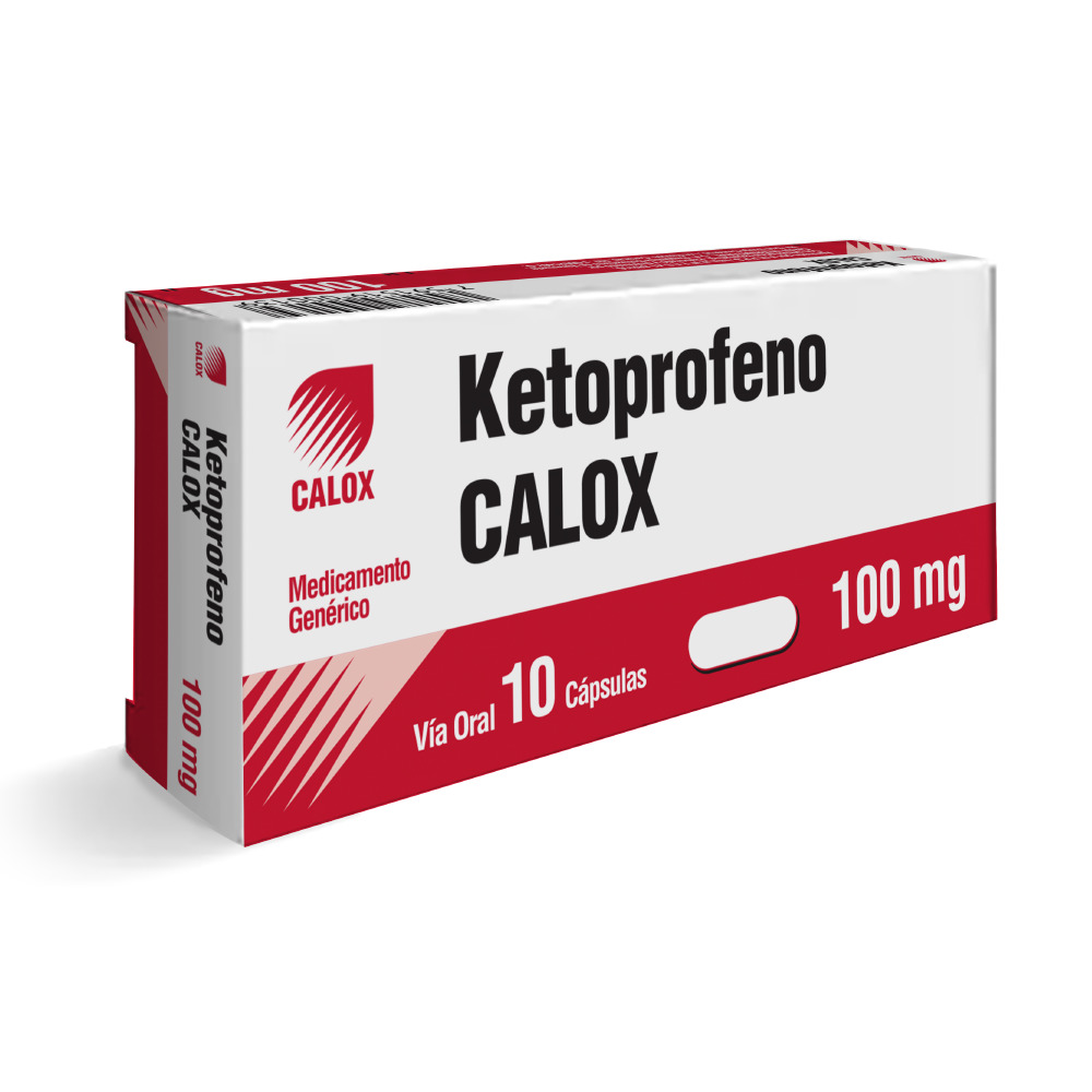 KETOPROFENO 100MG X 10 CAPSULAS CALOX