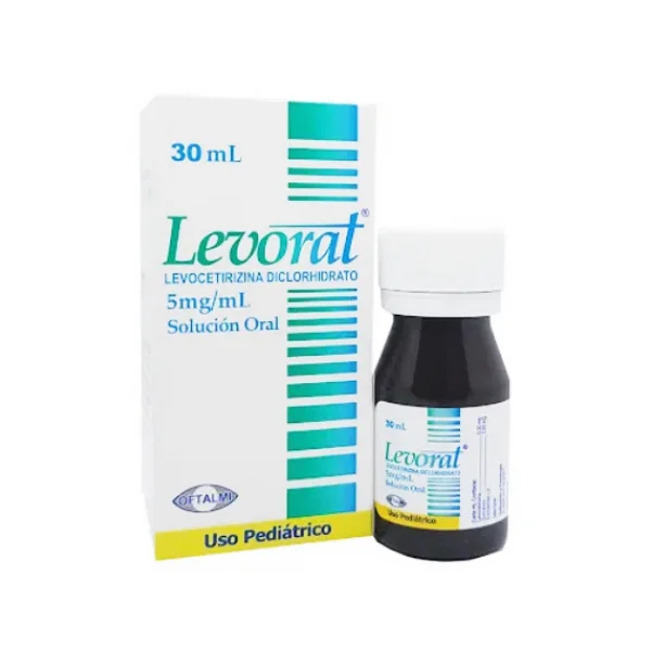 LEVORAT 5 MG X 30 ML (LEVOCETIRIZINA ) OFTALMI