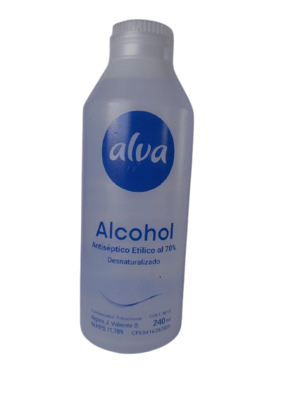 ALCOHOL ANTISEPTICO 240 ML