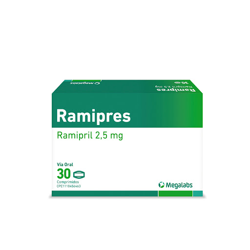 RAMIPRES 2.5MG X 30 COMP (RAMIPRIL)
