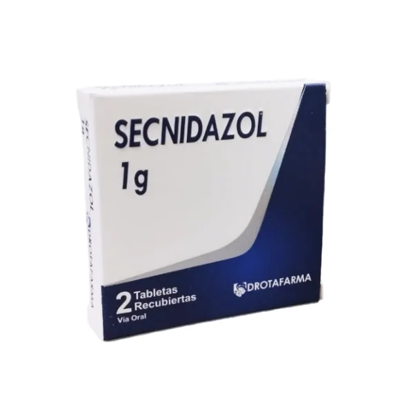 SECNIDAZOL 1GR X 2 TABLETAS DROTAFARMA