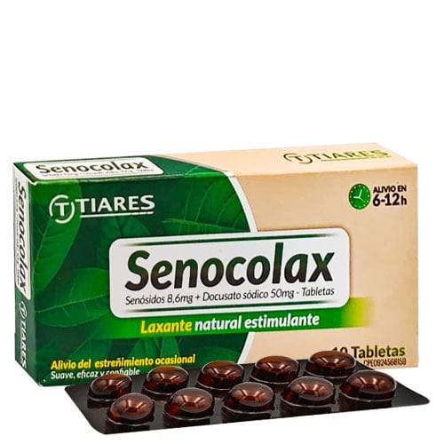 SENOCOLAX X 10 TAB TIARES