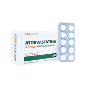 ATORVASTATINA 40 MG X 10 TAB DROTAFARMA VERMA BRIXMEDIC